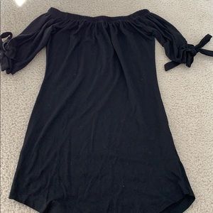 Black Off the shoulder Dress